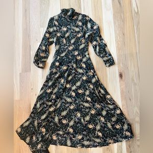 Long Zara high neck dress